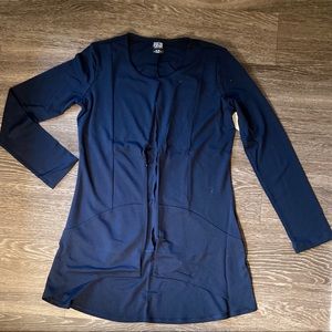 Seek No Further Open Front Ponte Jacket